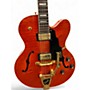 Used Guild X170T Orange Hollow Body Electric Guitar Orange