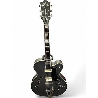 Used Guild X175 MANHATTAN SPECIAL Graphite Pearl Hollow Body Electric Guitar