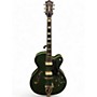 Used Guild X175B-B SPC II Green Hollow Body Electric Guitar Green