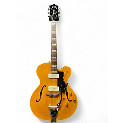Used Guild X175B Manhattan Natural Blonde Hollow Body Electric Guitar