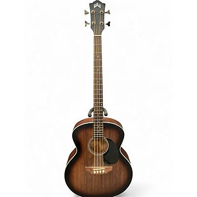 Used Guild b240e Mahogany Acoustic Bass Guitar