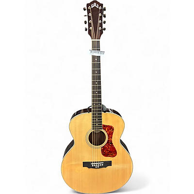 Used Guild  bt-258e deluxe NAT Acoustic Bass Guitar