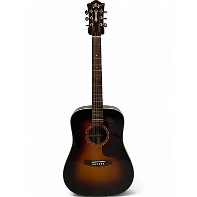 Used Guild d-140 westerly collection Sunburst Acoustic Guitar