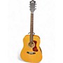 Used Guild d240e Natural Acoustic Electric Guitar Natural