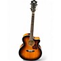 Used Guild f-250ce deluxe 3 Color Sunburst Acoustic Electric Guitar 3 Color Sunburst