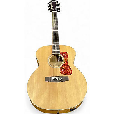 Guild Used Guild f-2512e Natural 12 String Acoustic Guitar