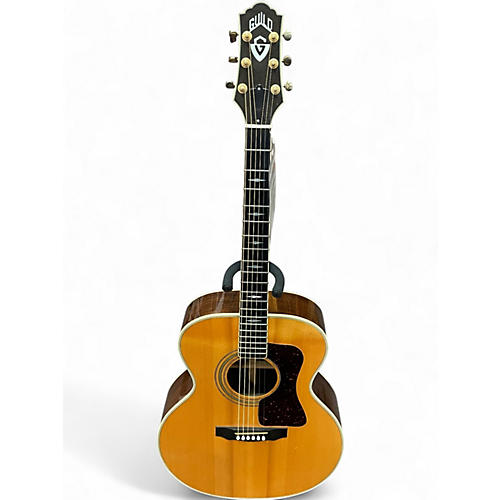 Used Guild f061A11 Natural Acoustic Guitar Natural