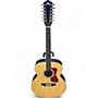 Used Guild f2512E Natural 12 String Acoustic Guitar Natural