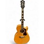Used Guild f47mc Natural Acoustic Guitar Natural