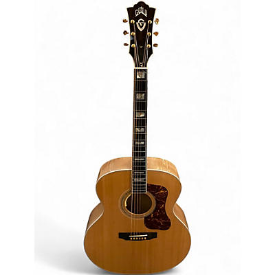 Used Guild f55e Maple Acoustic Electric Guitar