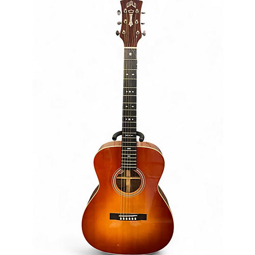 Used Guild gad30 Sunburst Acoustic Electric Guitar Sunburst