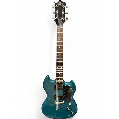 Used Guild polara Blue Solid Body Electric Guitar