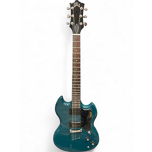 Used Guild polara Blue Solid Body Electric Guitar Blue