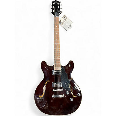 Used Guild sf-1dc/wrd Wine Red Hollow Body Electric Guitar