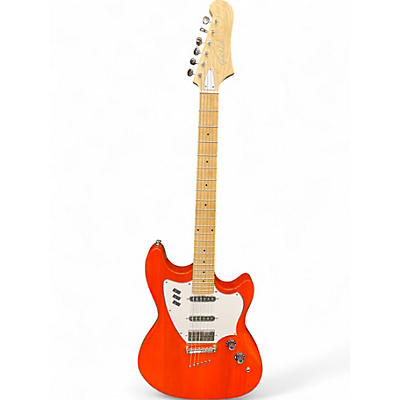 Used Guild surfliner Orange Solid Body Electric Guitar
