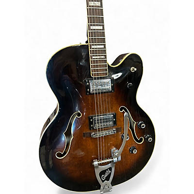 Used Guild x175 sunburst Hollow Body Electric Guitar