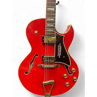 Used Guitar Research EDDIE DURHAM 100TH ANNIVERSARY JX 16R Candy Tangerine Hollow Body Electric Guitar