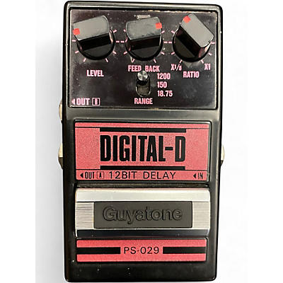 Used Guyatone Digital-D delay Effect Pedal