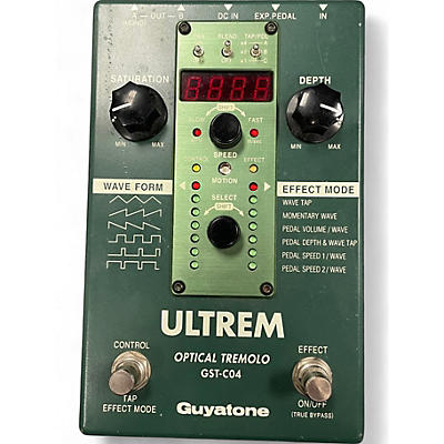 Used Guyatone GSTC04 Ultrem Optical Tremolo Effect Pedal