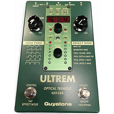 Used Guyatone GSTC04 Ultrem Optical Tremolo Effect Pedal