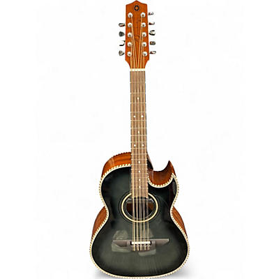 Used H. Jimenez LBQ1EBF BLACK 12 String Acoustic Electric Guitar