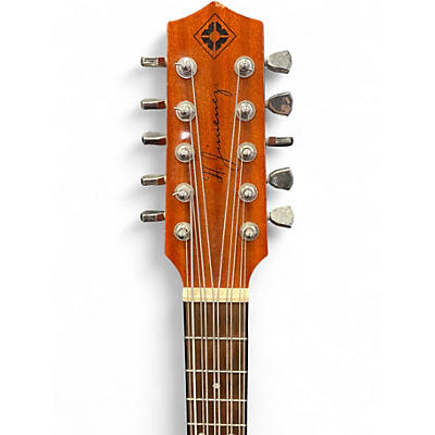 Used H. Jimenez LBQ1EBF TRANSPARANT BLACK 12 String Acoustic Electric Guitar