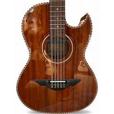 Used H. Jimenez LBQ1ENM Coleccion Palomazo Acoustic-Electric Bajo Quinto Natural Latin Stringed Instrument