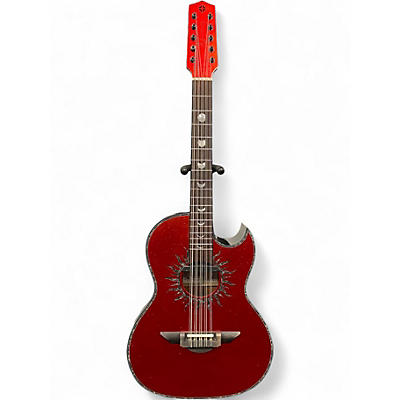 Used H. Jimenez LBQ1GXE-AN Red Latin Stringed Instrument