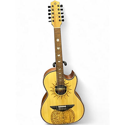 Used H. Jimenez LBQ1GXE-MC Natural Acoustic Electric Guitar