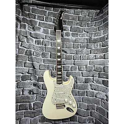 Used HAMILTONE ST Arctic White Solid Body Electric Guitar
