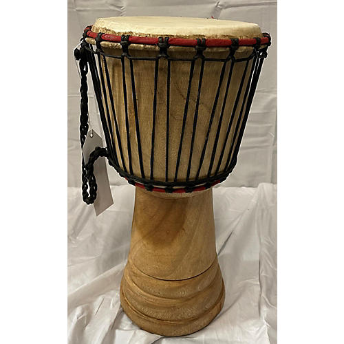 Used HANDMADE IN GHANA DJEMBE 8IN Djembe