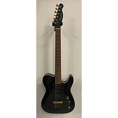 Used HARLEY BENTON TE40 Trans Black Solid Body Electric Guitar