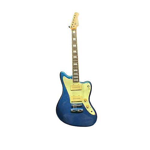 Used HARLEY BENTON VT SERIES JA Blue Solid Body Electric Guitar Blue