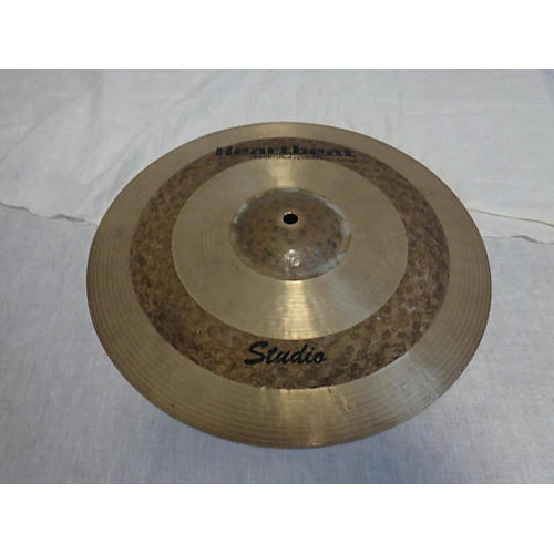 Used HEARTBEAT 14in HI HAT BOTTOM Cymbal 33