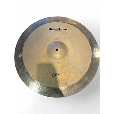 Heartbeat Used HEARTBEAT CUSTOM 24" LIGHT RIDE Cymbal