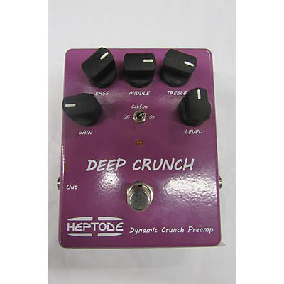 Used HEPTODE DEEP CRUNCH Effect Pedal