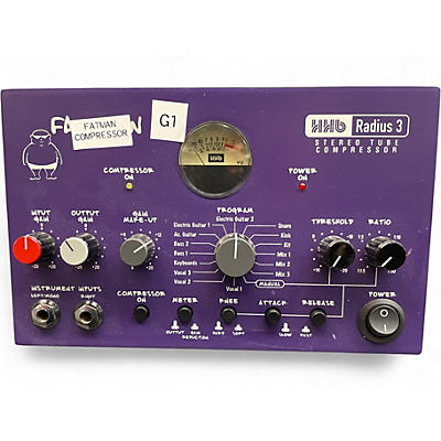 Used HHB Radius 3 Fat Man Stereo Tube Compressor Compressor