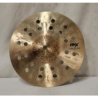Used HHX 10in COMPLEX AERO SPLASH Cymbal