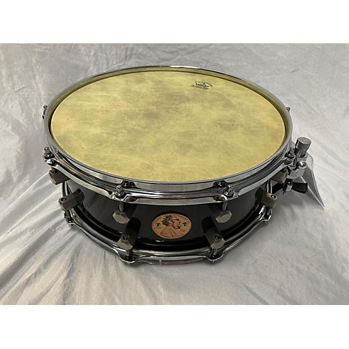 Honest Abe Percussion Used HONEST ABE PERCUSSION 14X6 ALUMINUM TRICK SNARE Drum BRUSHED BLACK BRUSHED BLACK 212