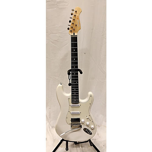 Honner Used HONNER SEEKER White Solid Body Electric Guitar White