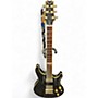 Used HP Signature EXP Black and Gold Solid Body Electric Guitar Black and Gold