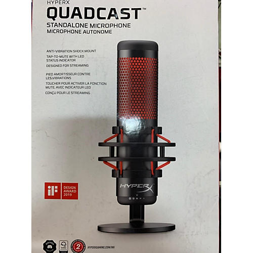 Used HYPERX QUADCAST USB Microphone 
