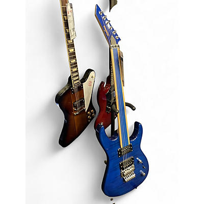 Used Hadean EG628 Blue Solid Body Electric Guitar