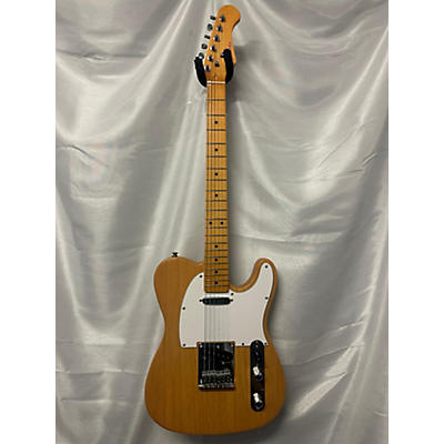 Used Hadean Telecaster Blonde Solid Body Electric Guitar