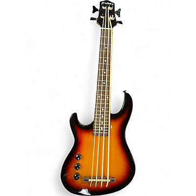 Used Hadean Uke Bass Sunburst Electric Bass Guitar