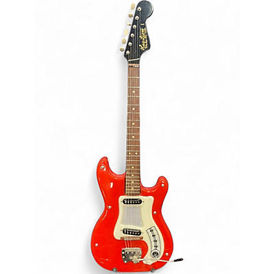 Used Hagstrom 1960'S II RED Solid Body Electric Guitar