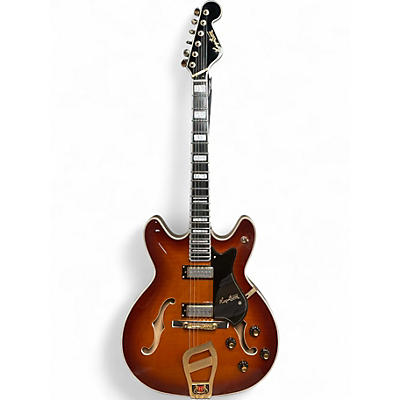 Used Hagstrom 67 HIKING II  Sunburst Hollow Body Electric Guitar