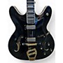 Used Hagstrom '67 VIKING II Black Hollow Body Electric Guitar Black