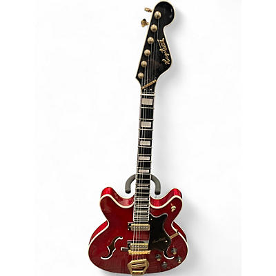 Used Hagstrom '67 VIKING II  WILD CHERRY Hollow Body Electric Guitar