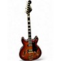 Used Hagstrom 67 Viking II 2 Tone Sunburst Hollow Body Electric Guitar 2 Tone Sunburst
